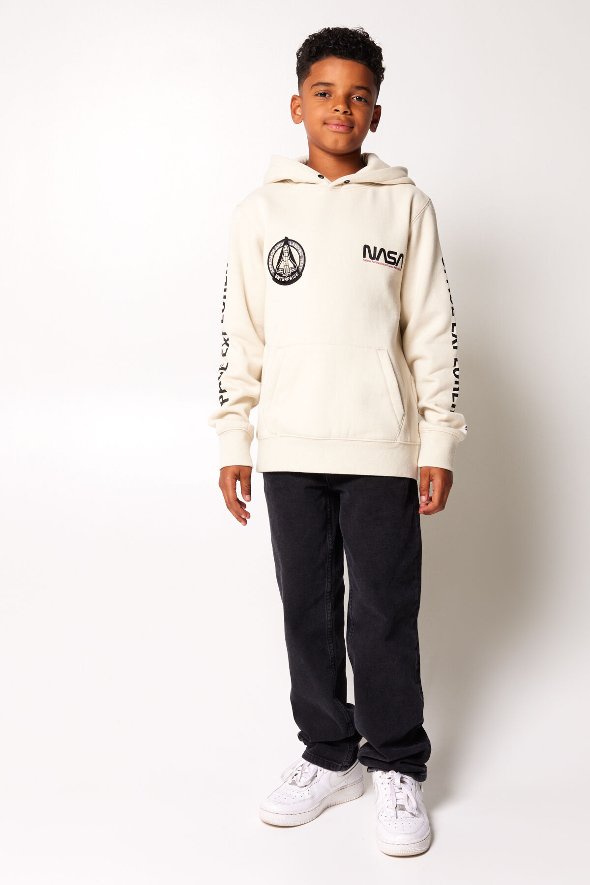 Nasa clearance hoodie beige