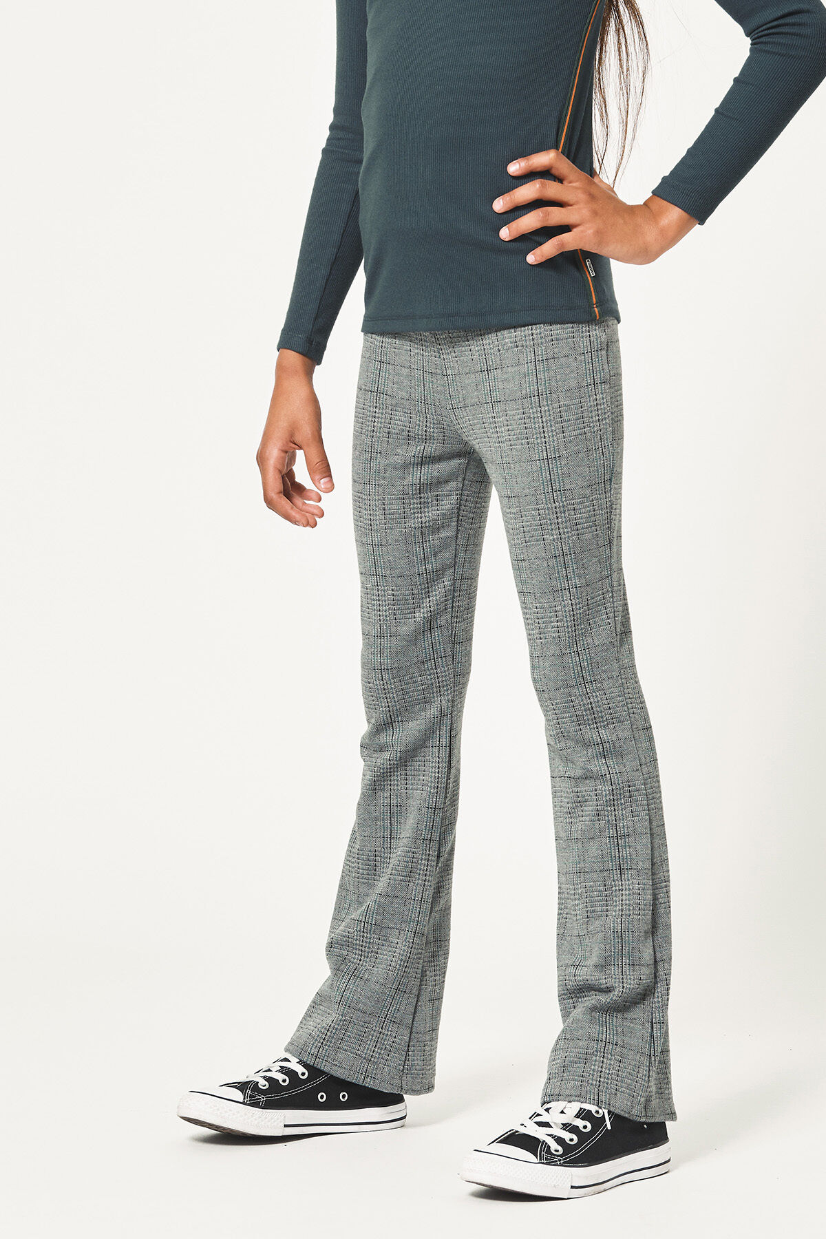 Flared pants Coco Check Jr image number 1