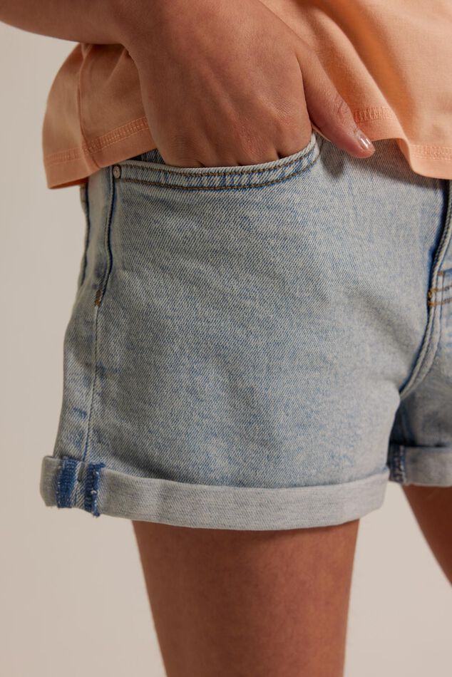 Denim short Lucy Jr image number 3