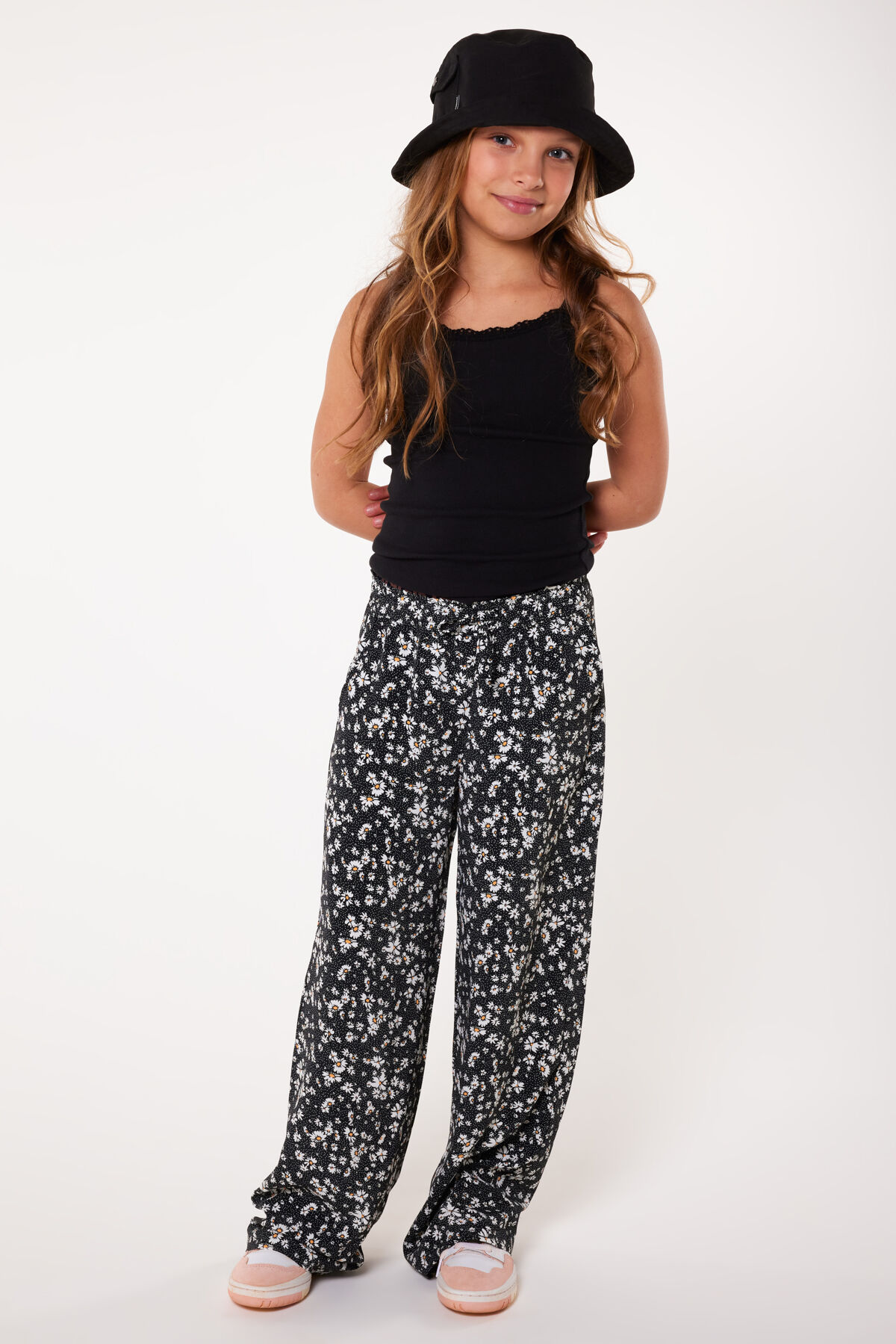 Girls floral pants discount