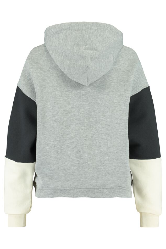 Hoodie Silvy Colourblock hooded image number 1