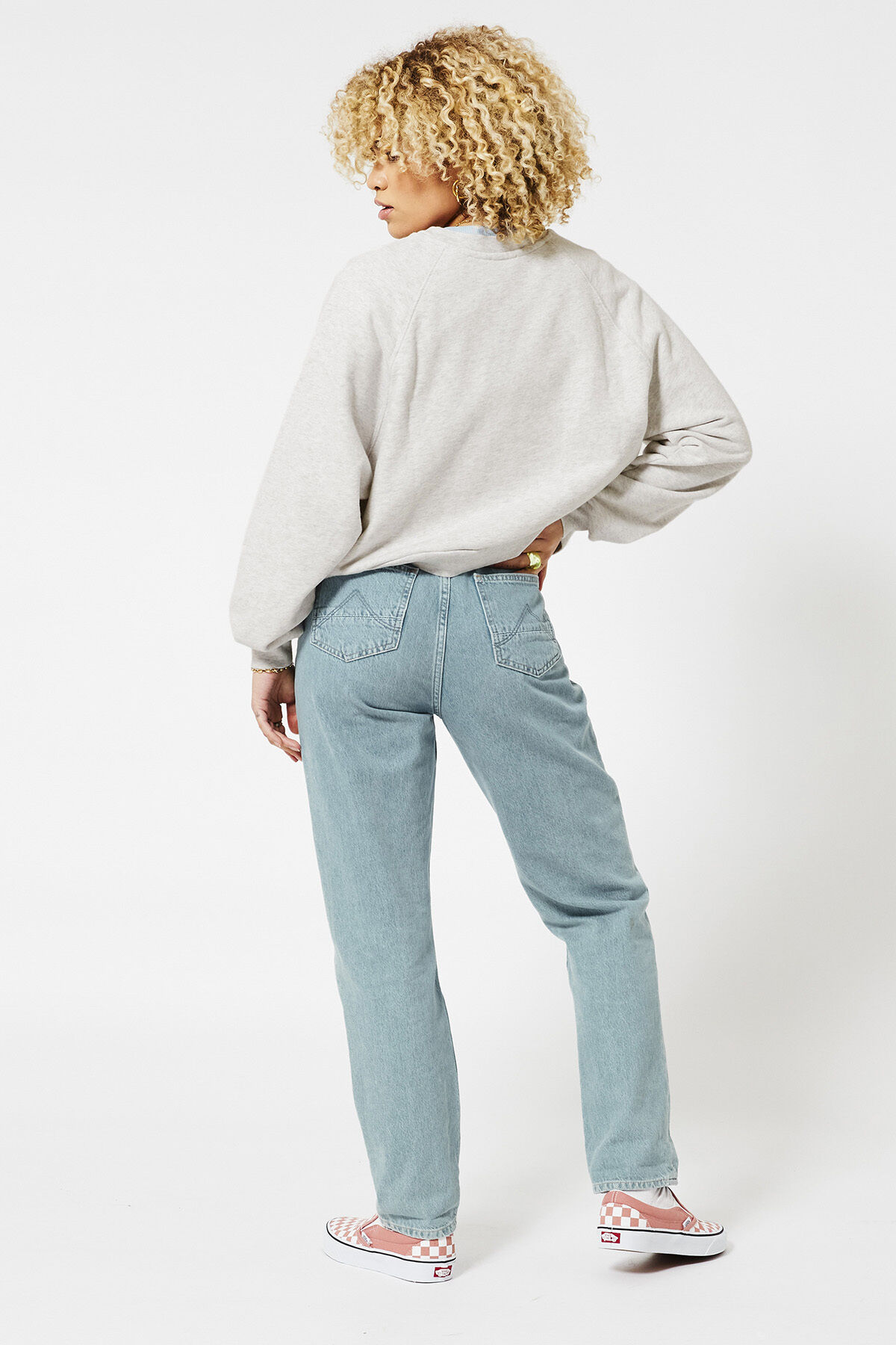 Sweater Vintage raglan crew image number 2