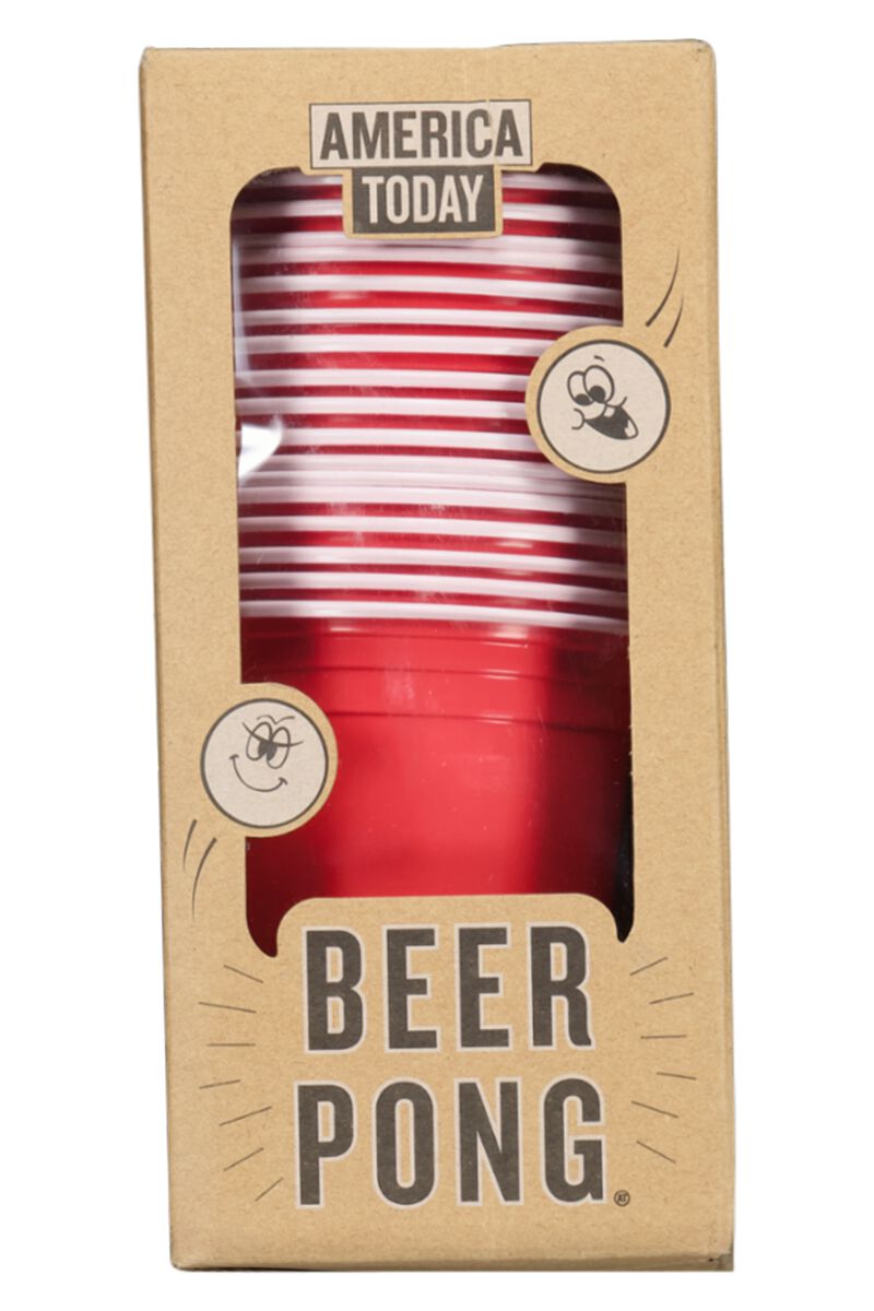 jaloezie Ruimteschip nabootsen Heren Gift Beerpong Red | America Today
