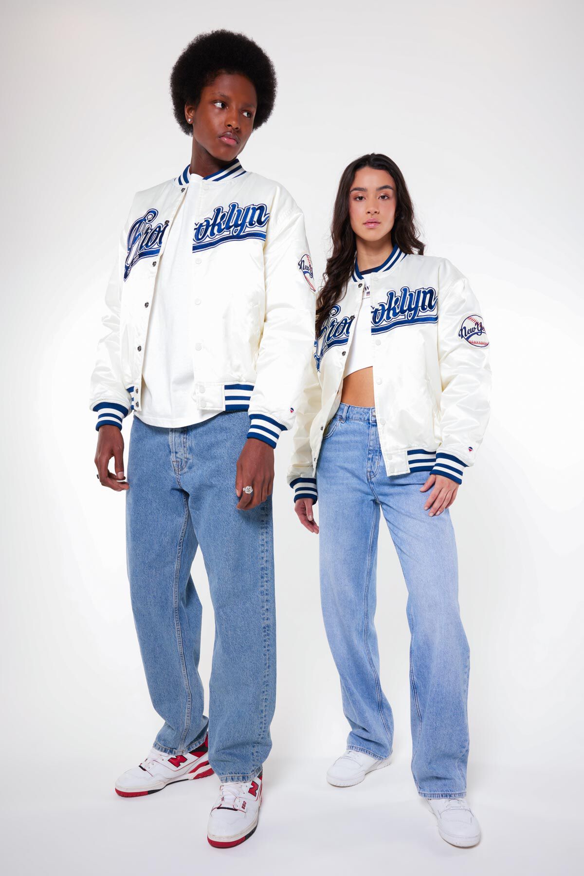 Varsity jacket dames store