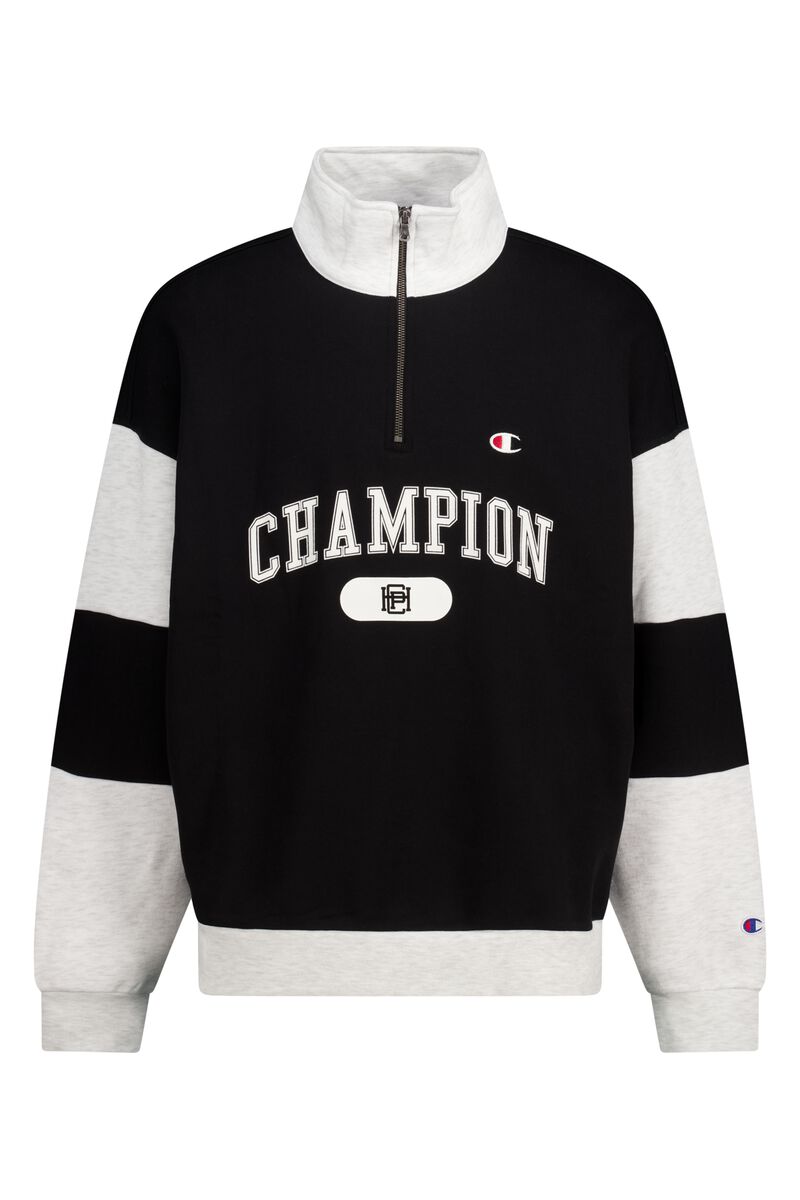 Men Champion half zip sweatshirt Black America Today