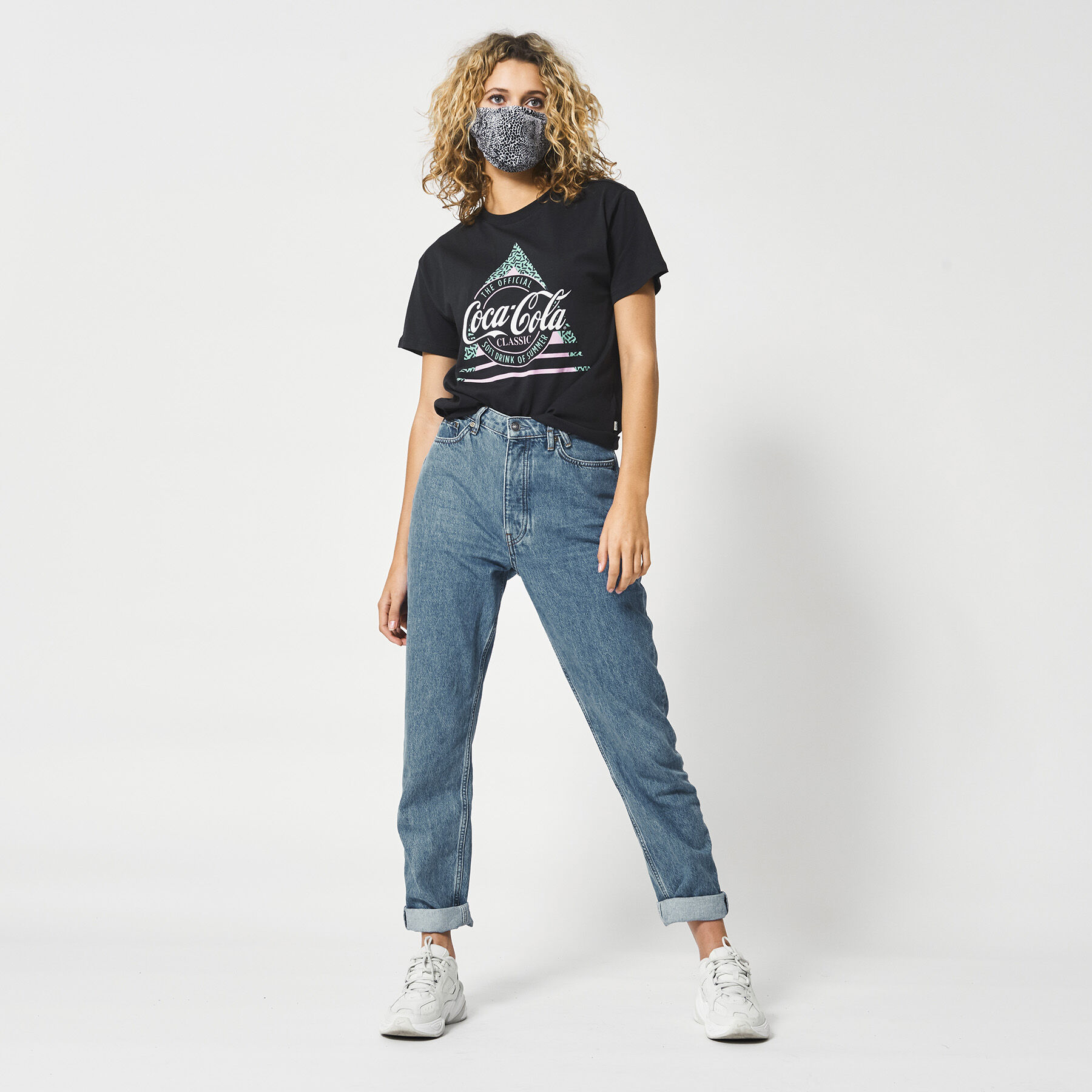 Women T Shirt Elly Coca Cola Black Buy Online