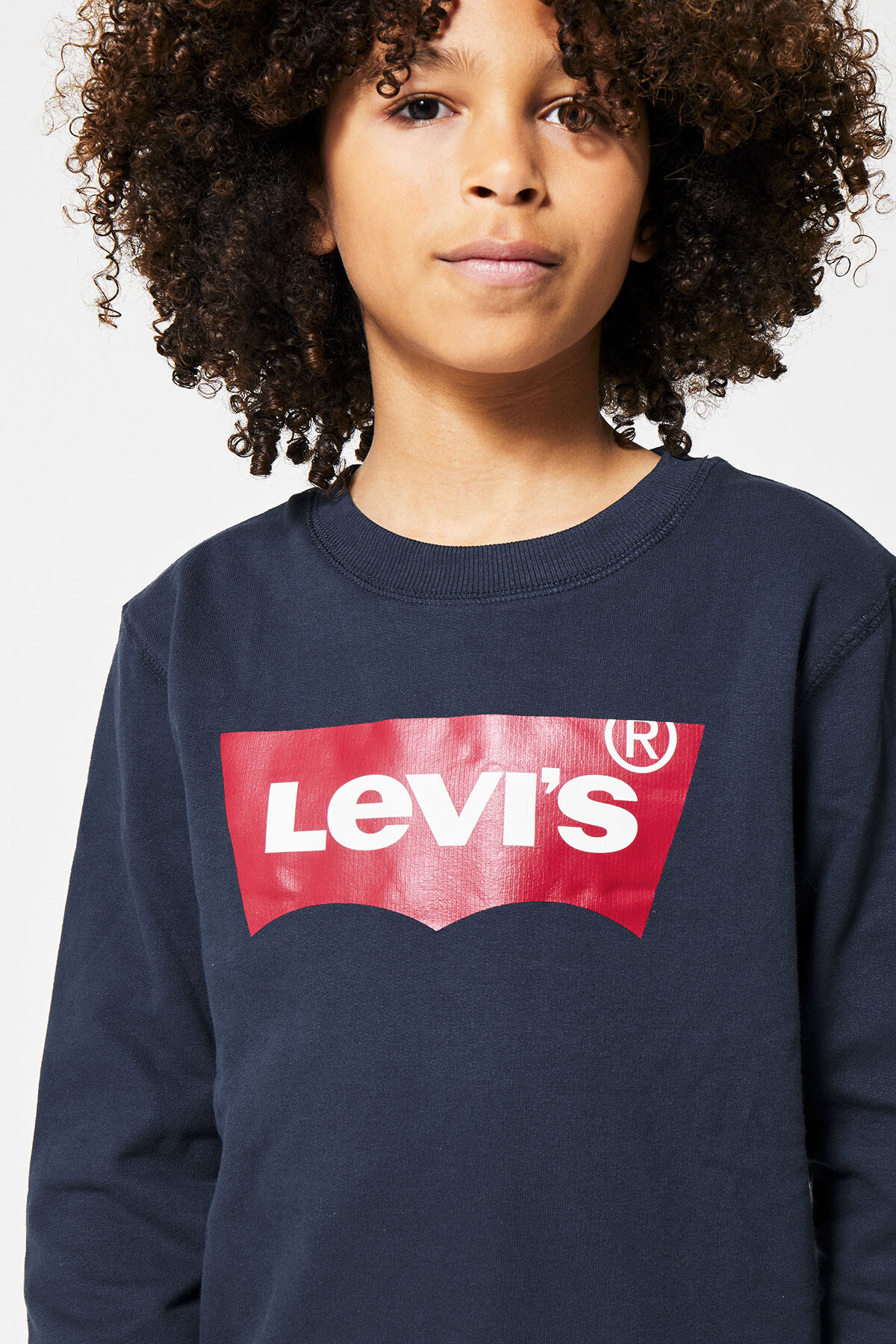 Boys Levi s sweater Batwing crewneck Navy