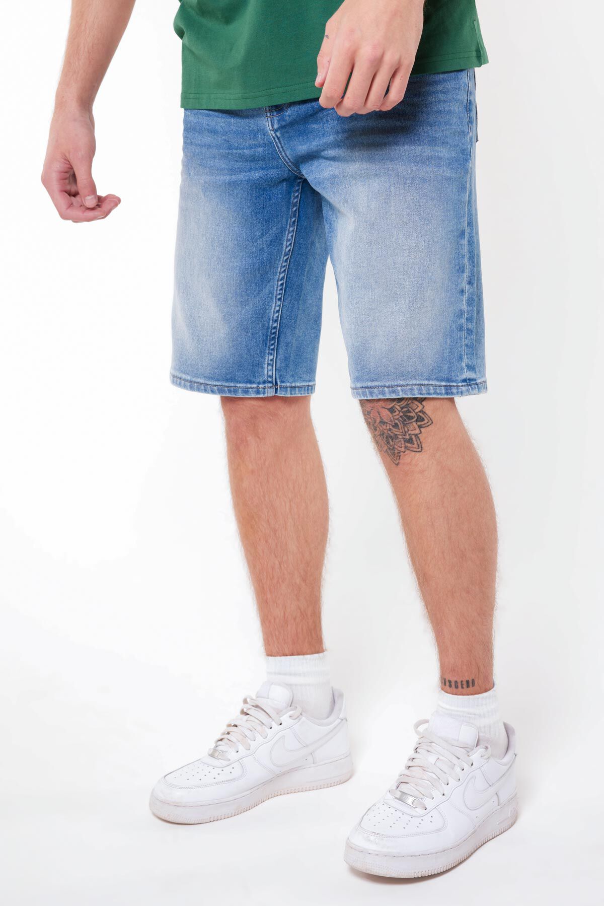 Denim short Robert jog image number 0
