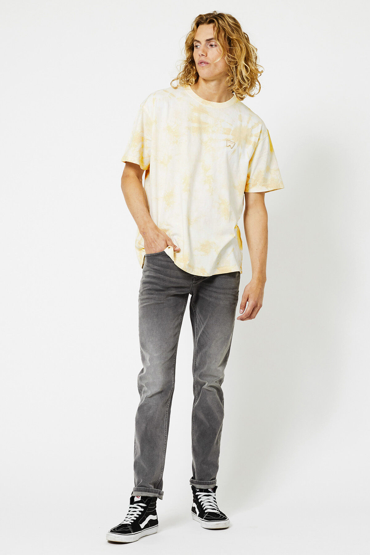 Short sleeve tie dye tee image number 1