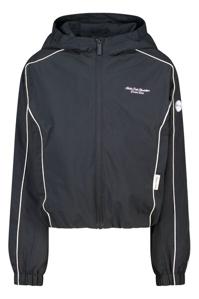Natashas Waterdichte jas voor meisjes, overgangsjas, fleecevoering, warm, ademend, winddicht, wandeljas, softshelljas, outdoorjas met capuchon, donkerblauw-roze, 116 Natashas Waterdichte jas voor meisjes, overgangsjas, fleecevoering, warm, ademend, winddicht, wandeljas, softshelljas, outdoorjas met capuchon, donkerblauw-roze, 116