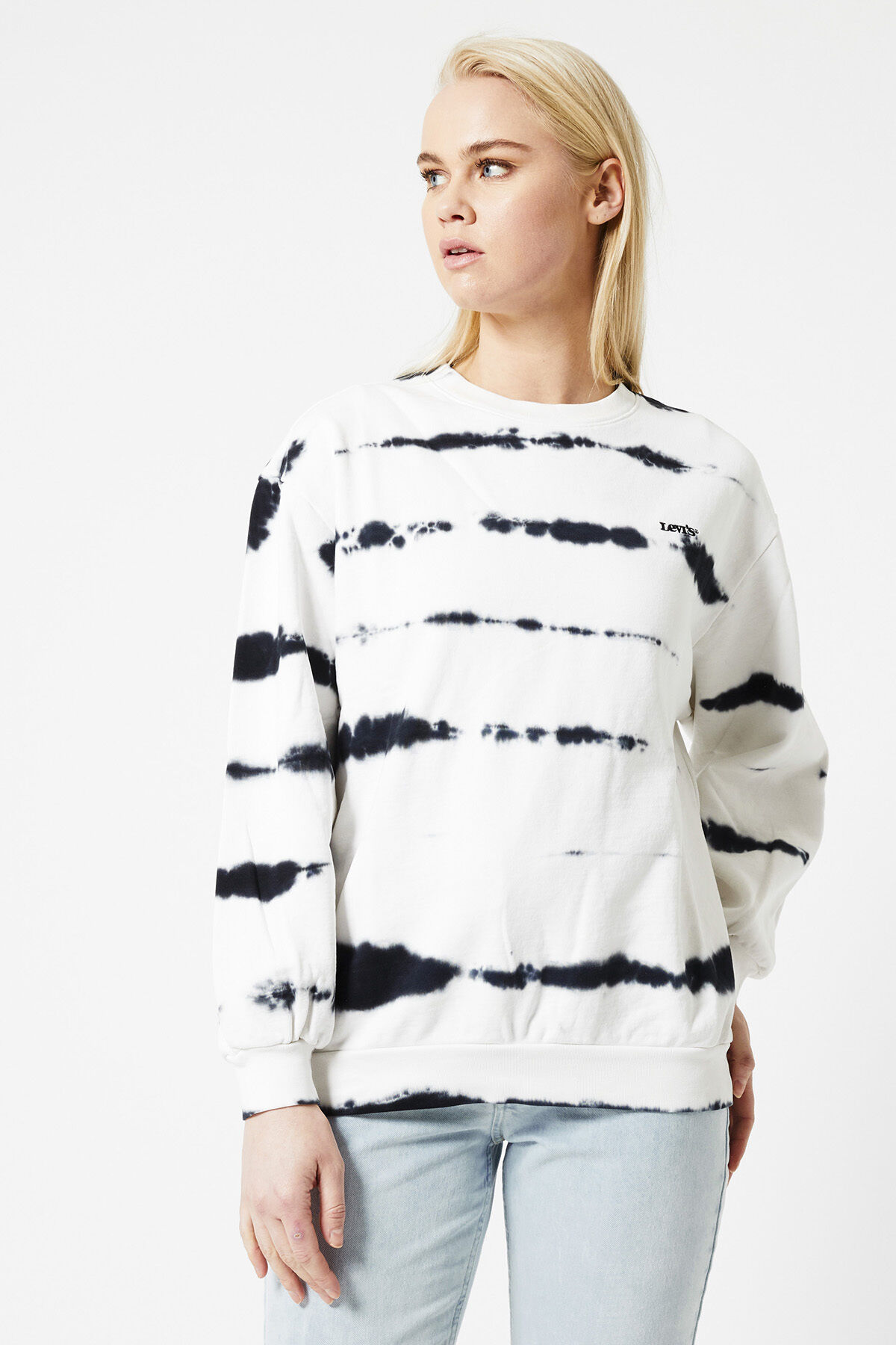 Sweater Melrose slouchy crew image number 1
