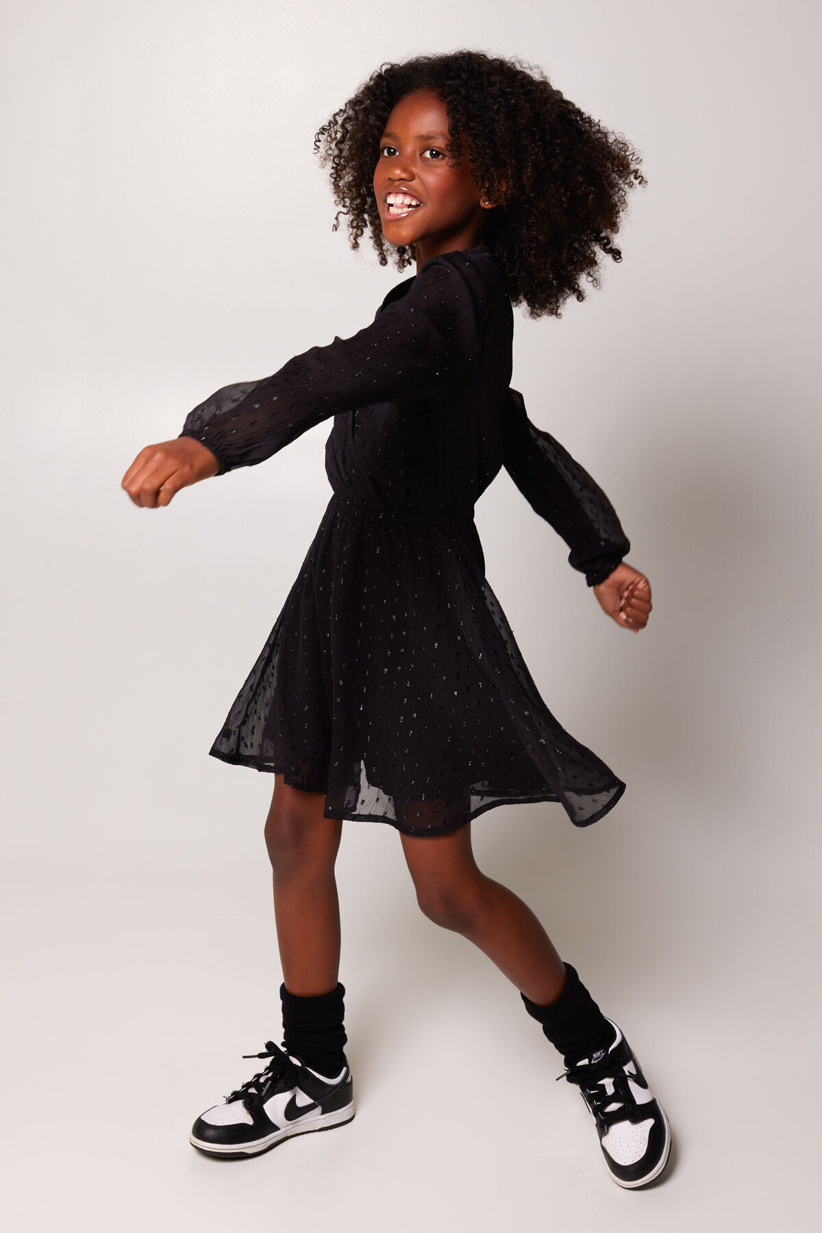 Meisjes Jurk Dana JR Black America Today
