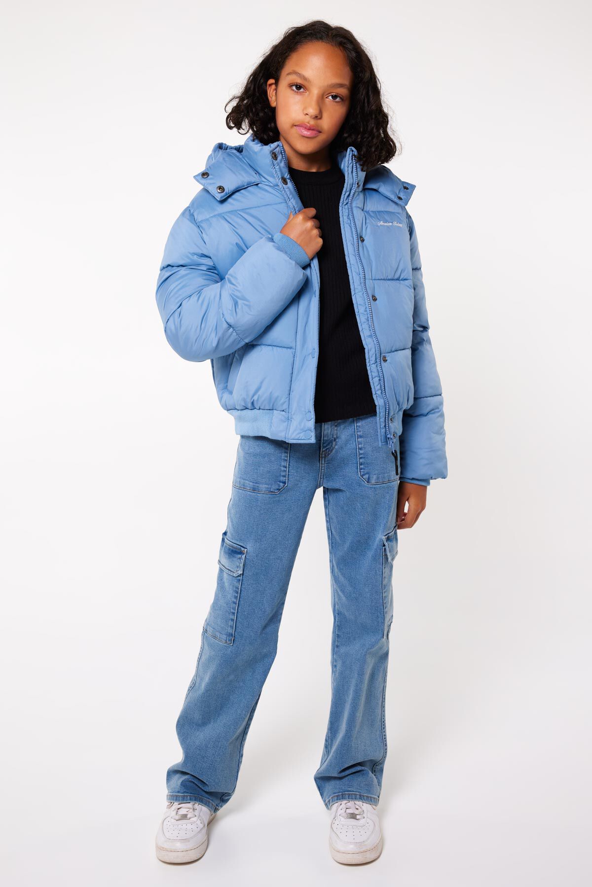 Girls teal winter jacket store