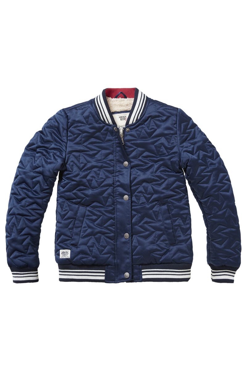 Madchen Bomberjacke Jenny Blau Online Kaufen