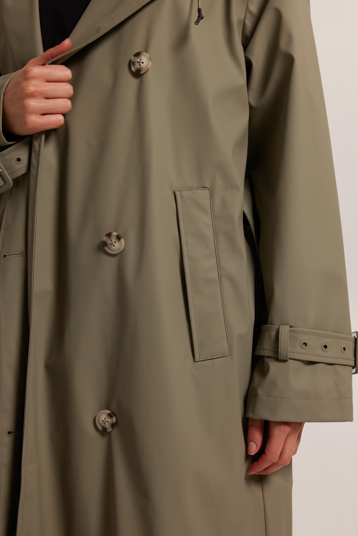 Gabardine regenjas discount