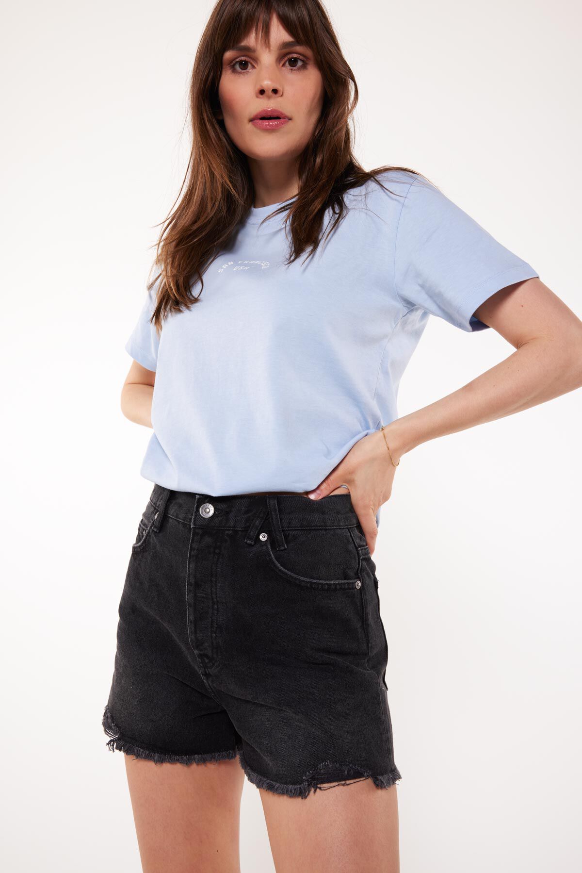 Denim short Novi image number 0