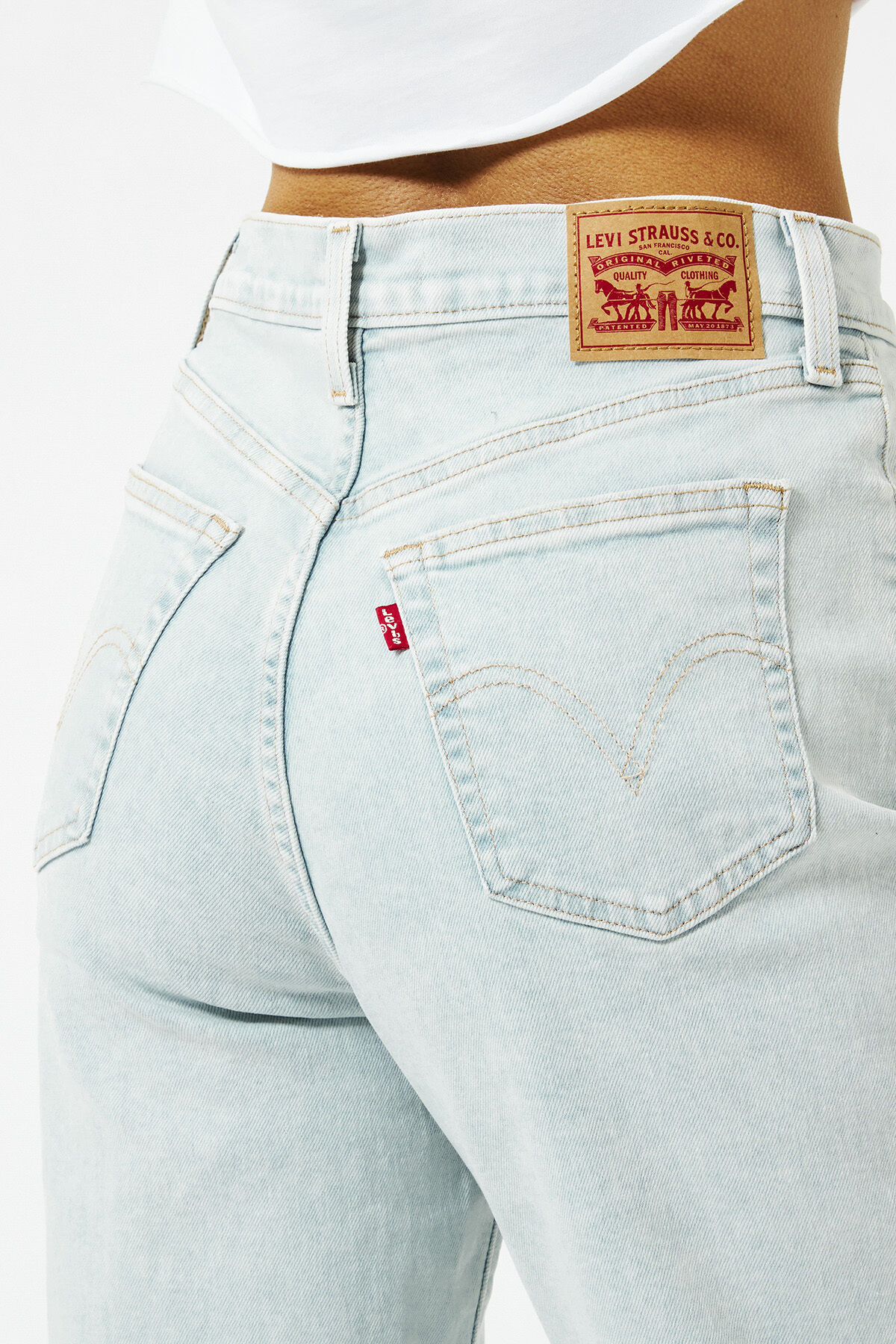 High waisted taper image number 3