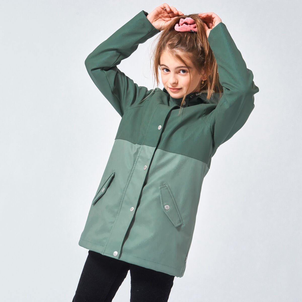 Girls Rain jacket Janet Green Buy Online