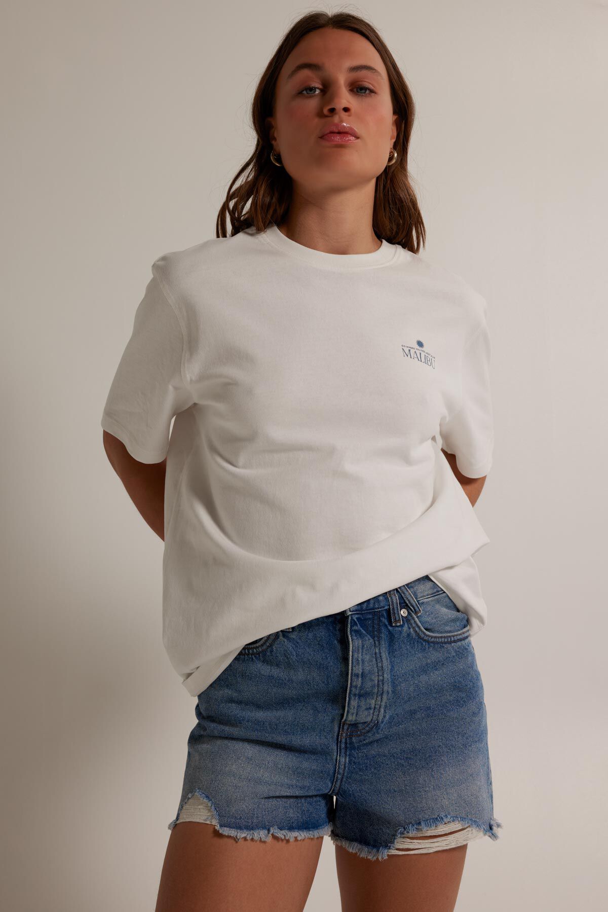 Denim short Novi image number 0