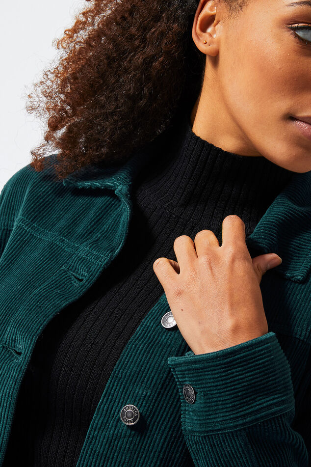 Trucker jacket Haya Cord image number 3