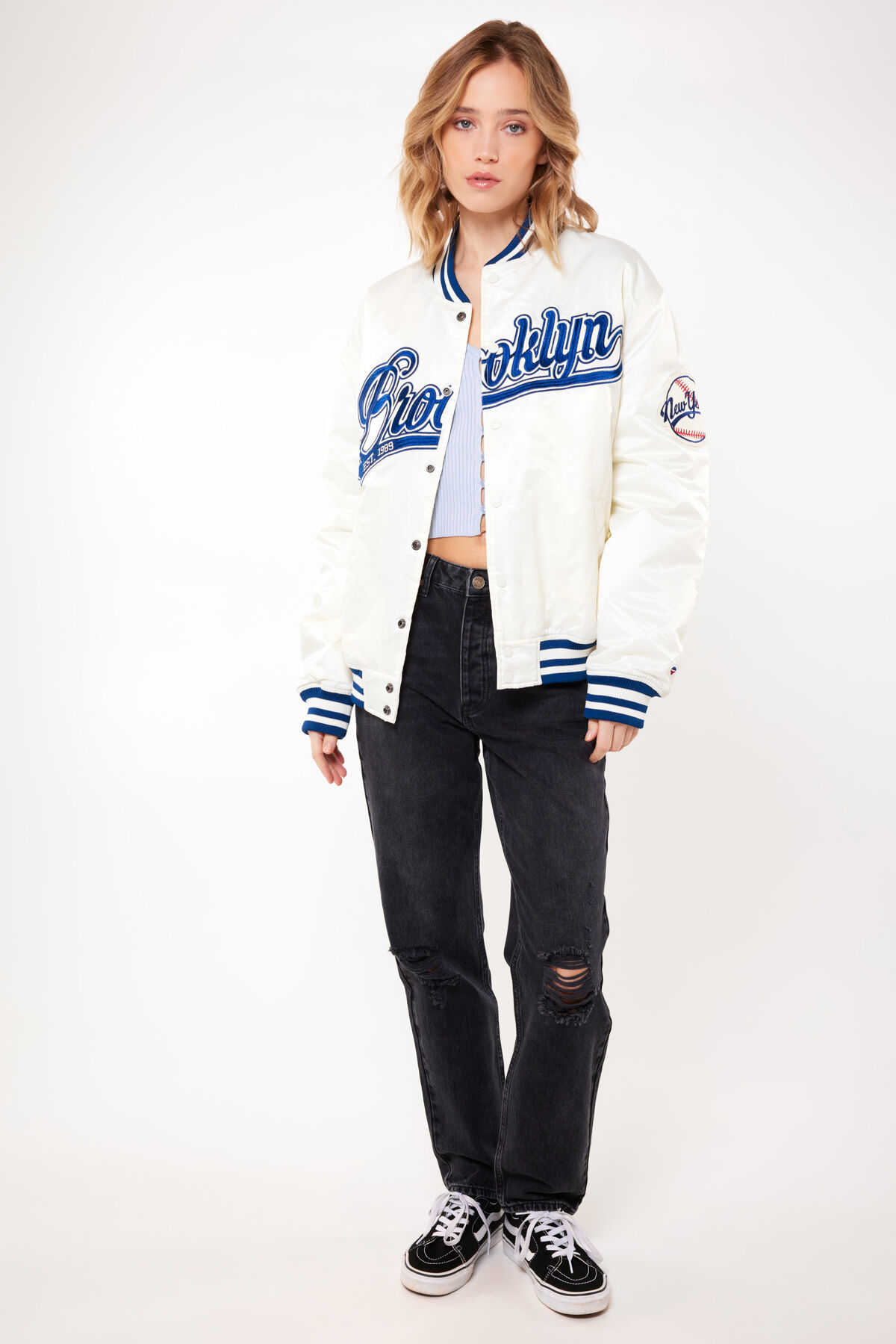 Varsity jacket dames 2025