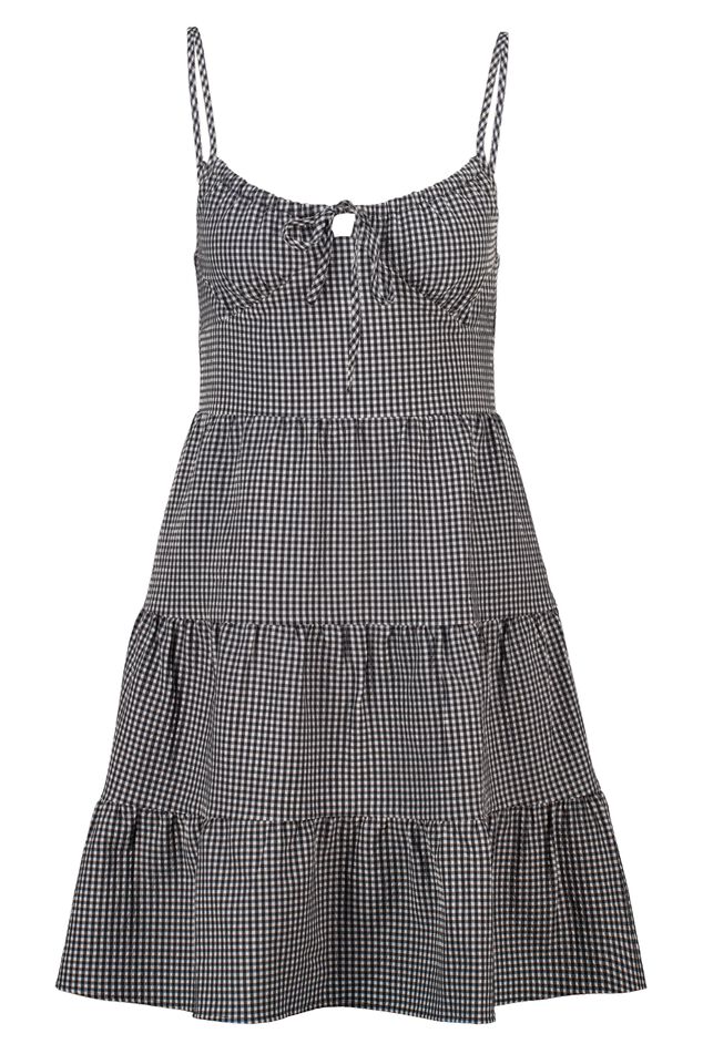 Women Daisy dress Black/white | America Today Women Daisy dress Black/white | America Today