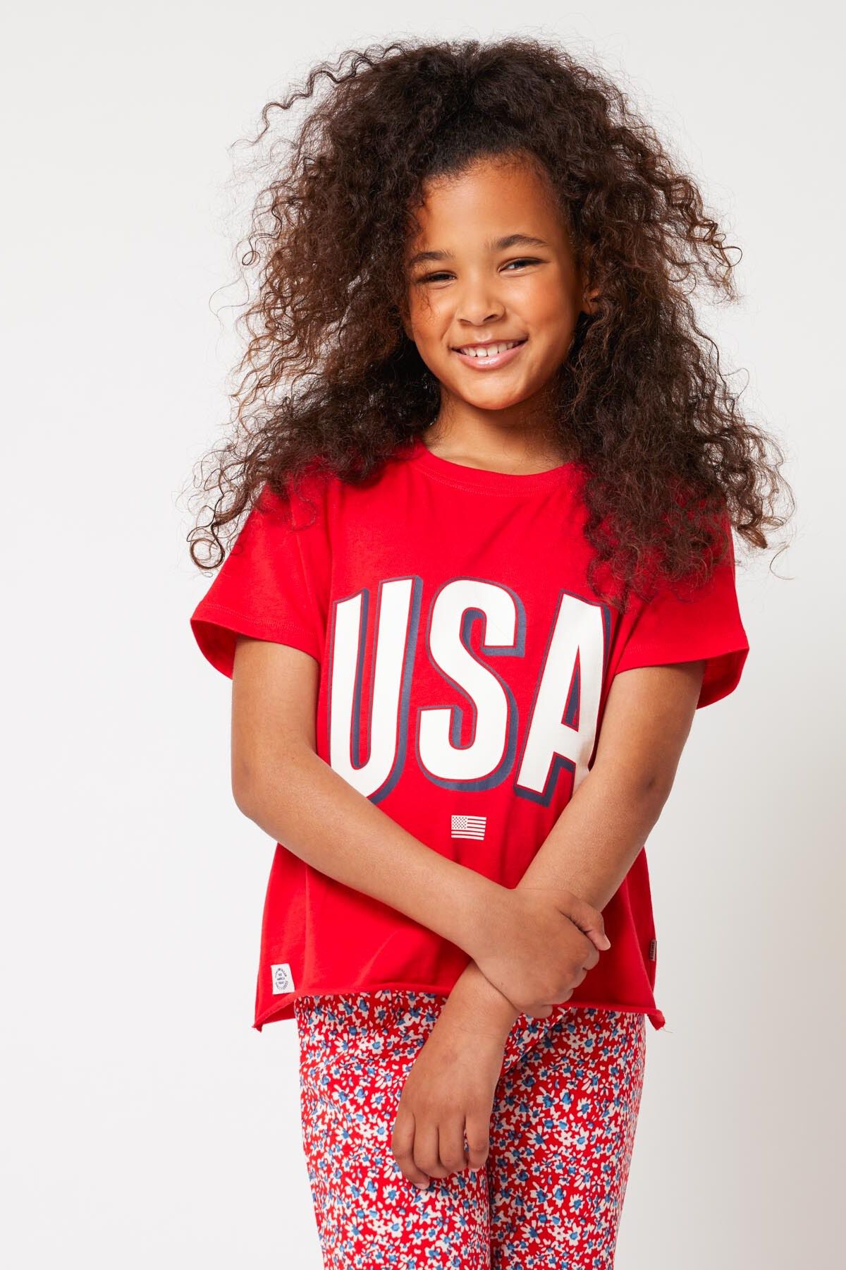 Mädchen T-shirt Emi Jr America Today Mädchen Kleidung Tops & T-Shirts T-Shirts Polos & Longsleeves T-Shirts 