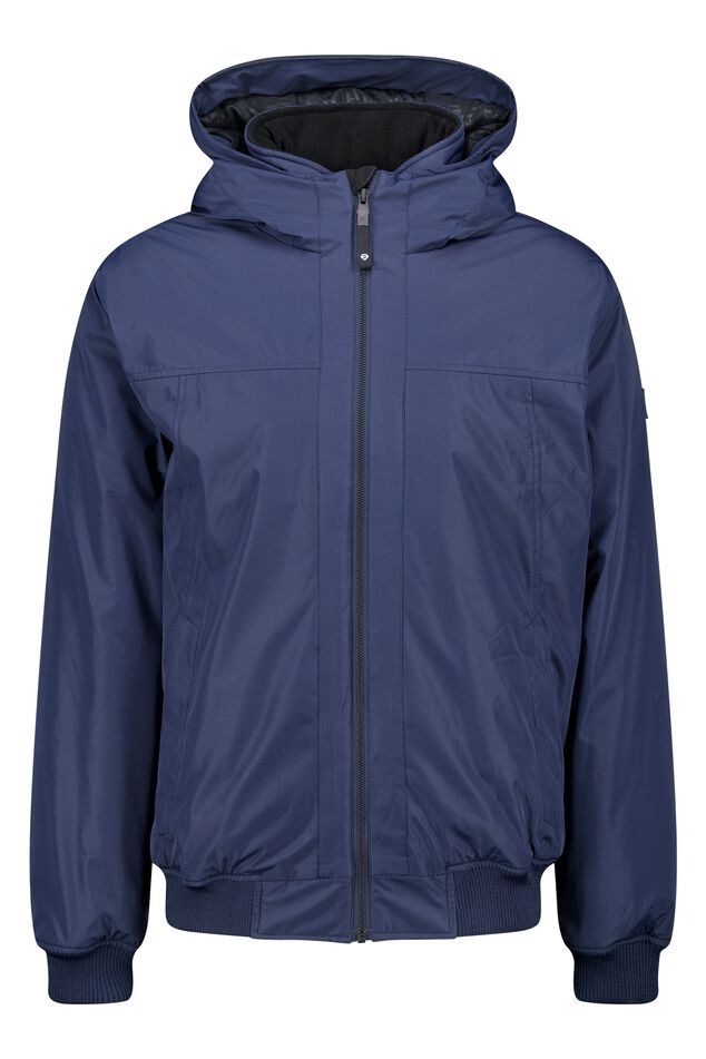 Hooded bomber jacket Justin image number 4