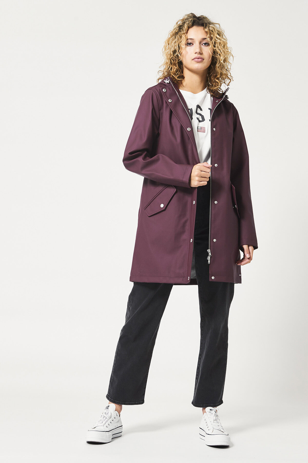 Dames regenjas america on sale today