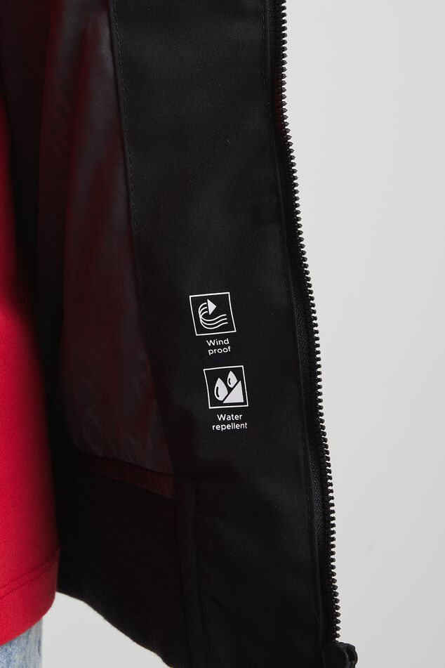 Jupiter hooded bomber jacket image number 3