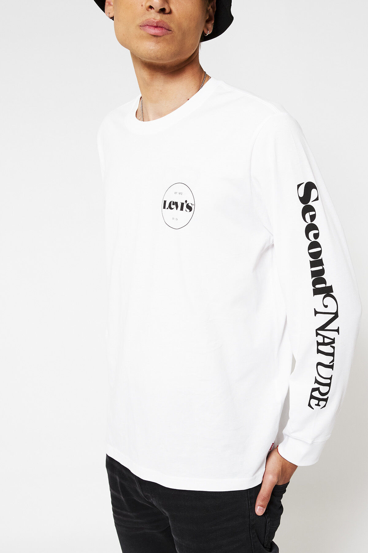 Long sleeve Relaxed LS graphic tee image number 3
