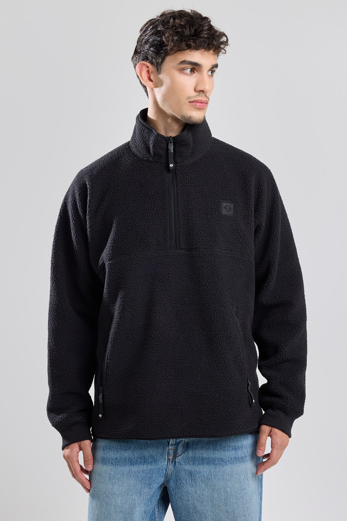 Sweater Stay Half Zip image number 1