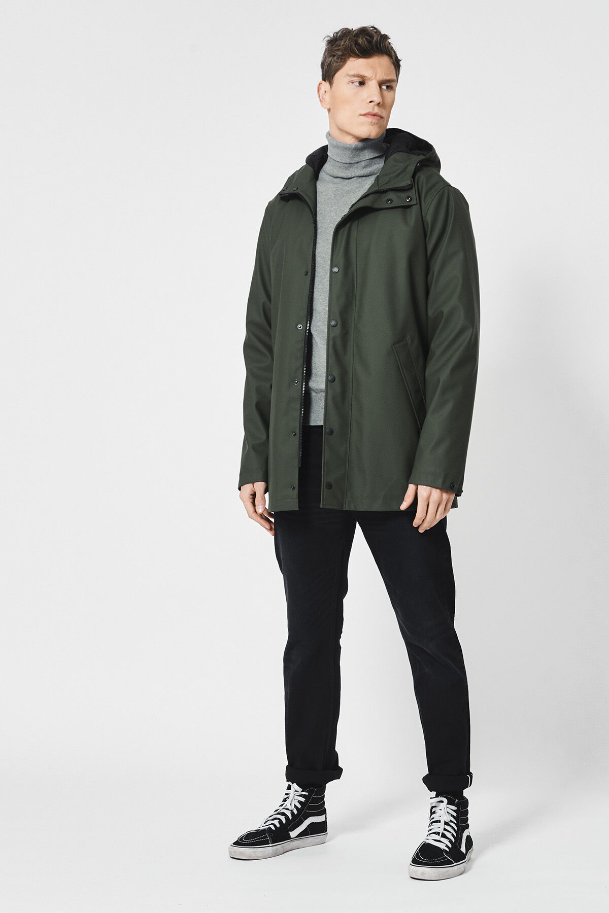 Men Raincoat men lined Cascade America Today