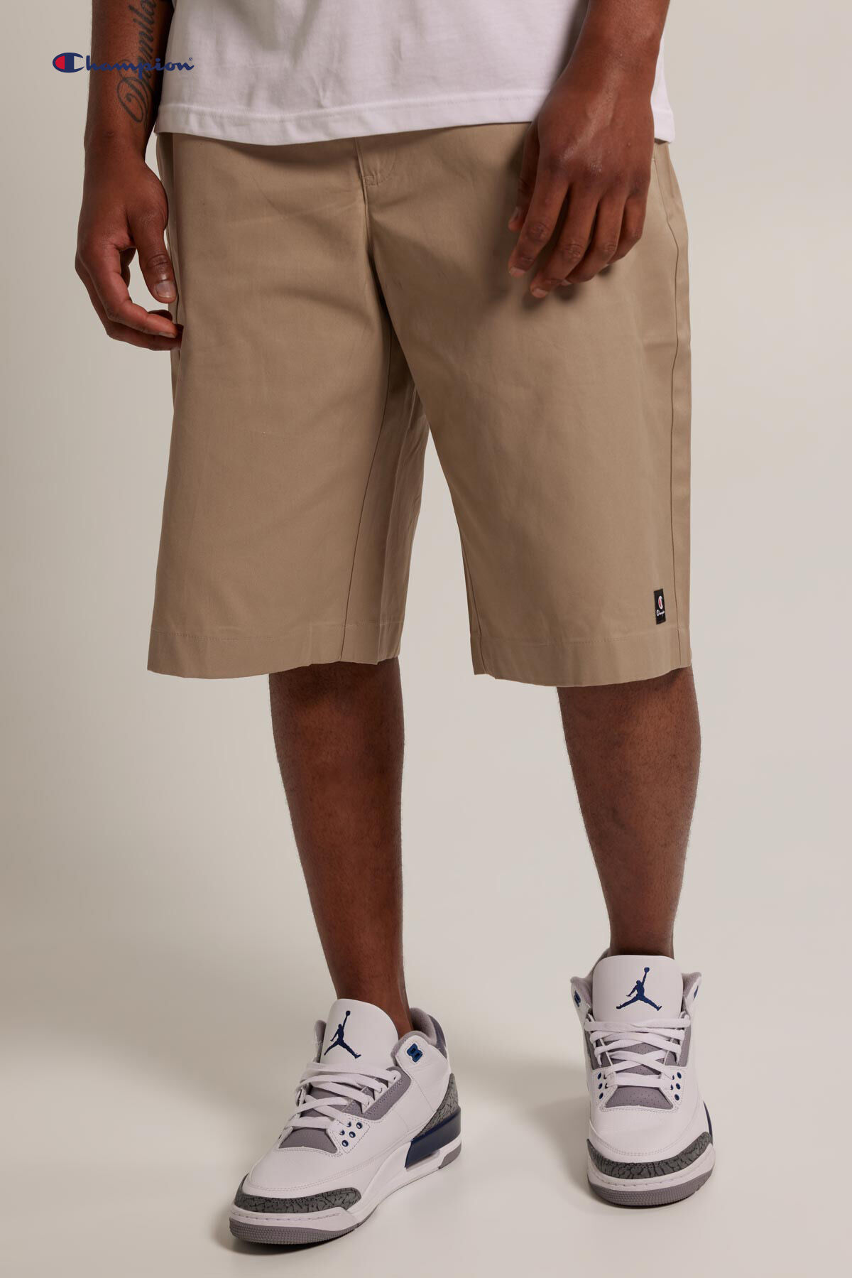 Men Champion Bermuda short Khaki America Today
