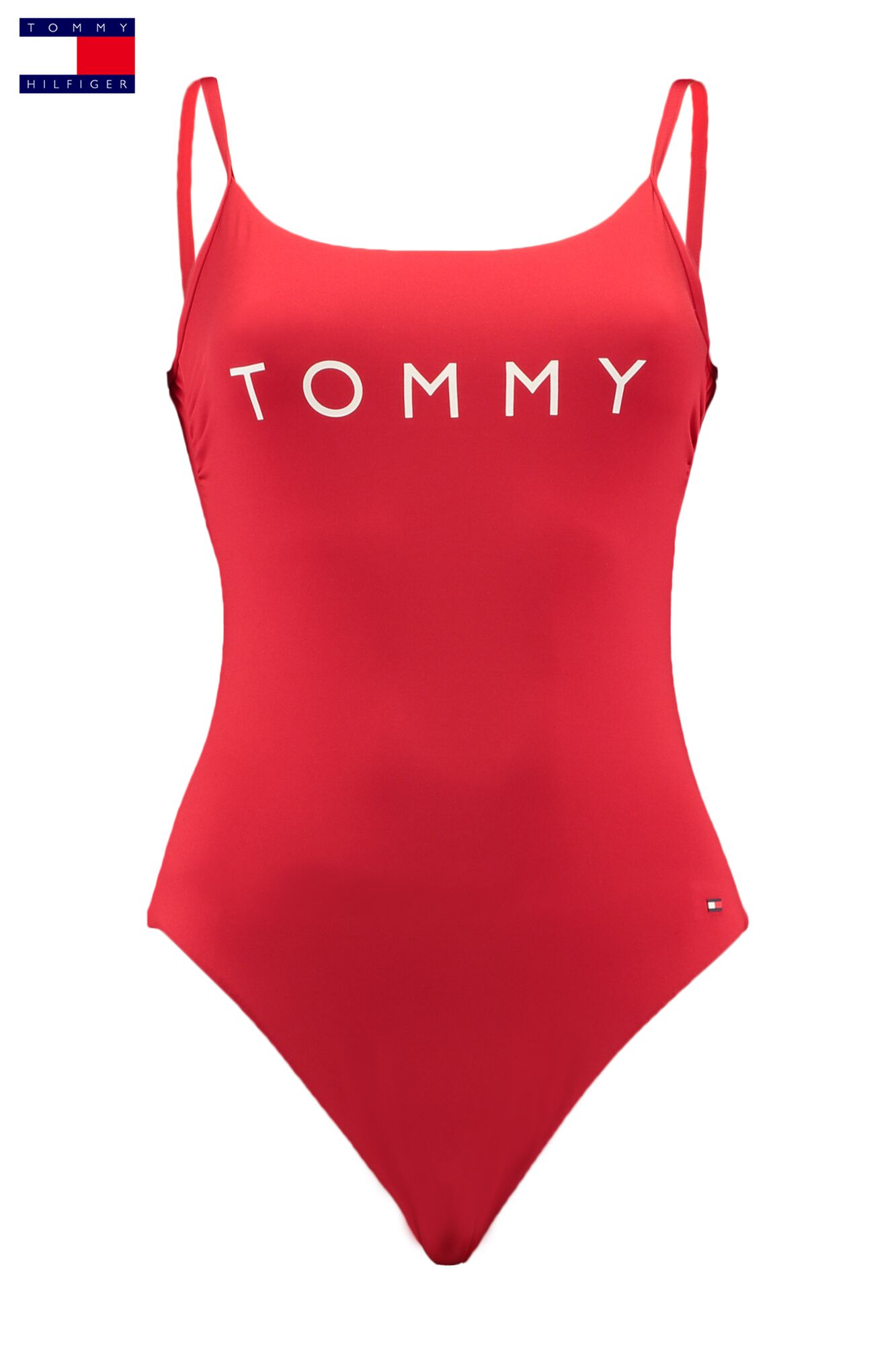 Aprendizaje Frotar Salida hacia Women Swimsuit Tommy Hilfiger Red Buy Online