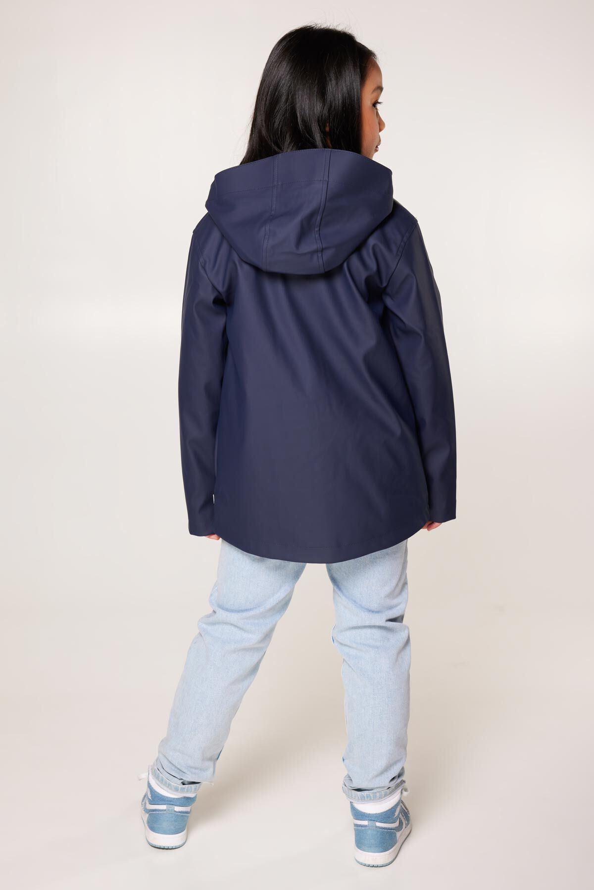 Girls Rain jacket Janice JR short Navy America Today