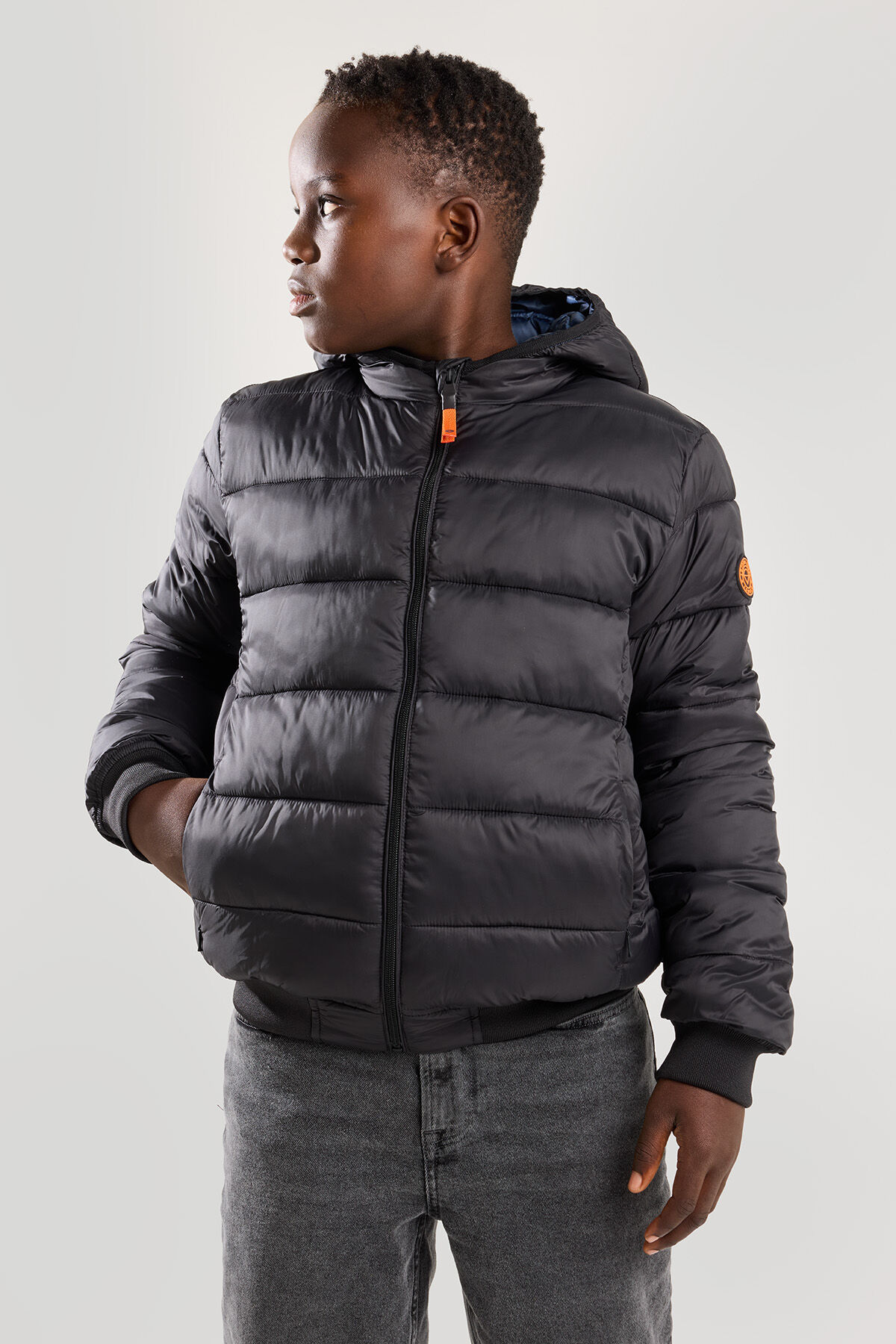 Hooded bomber Joris JR image number 1