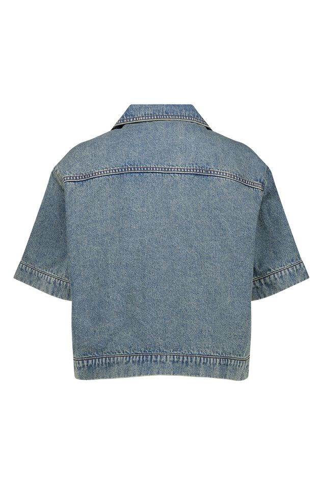 Denim overhemd Irie image number 5
