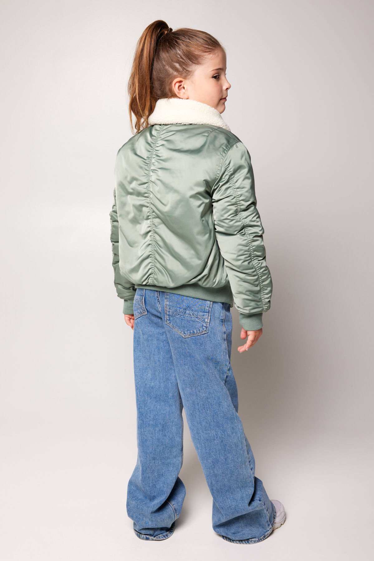 Meisjes bomberjack top