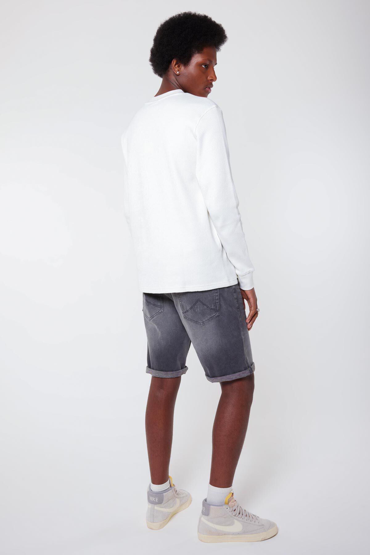 Denim short Robert jog image number 2