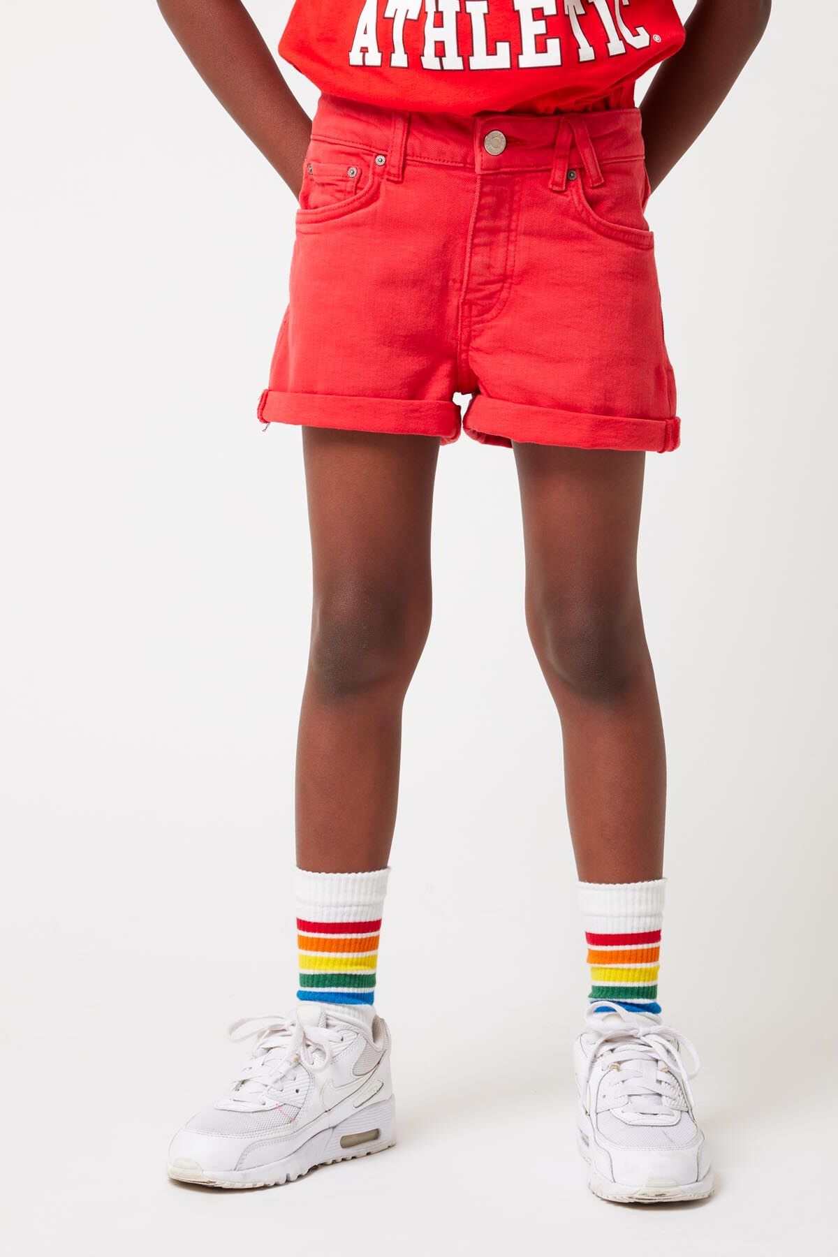 Denim short Lucy JR clrd image number 1