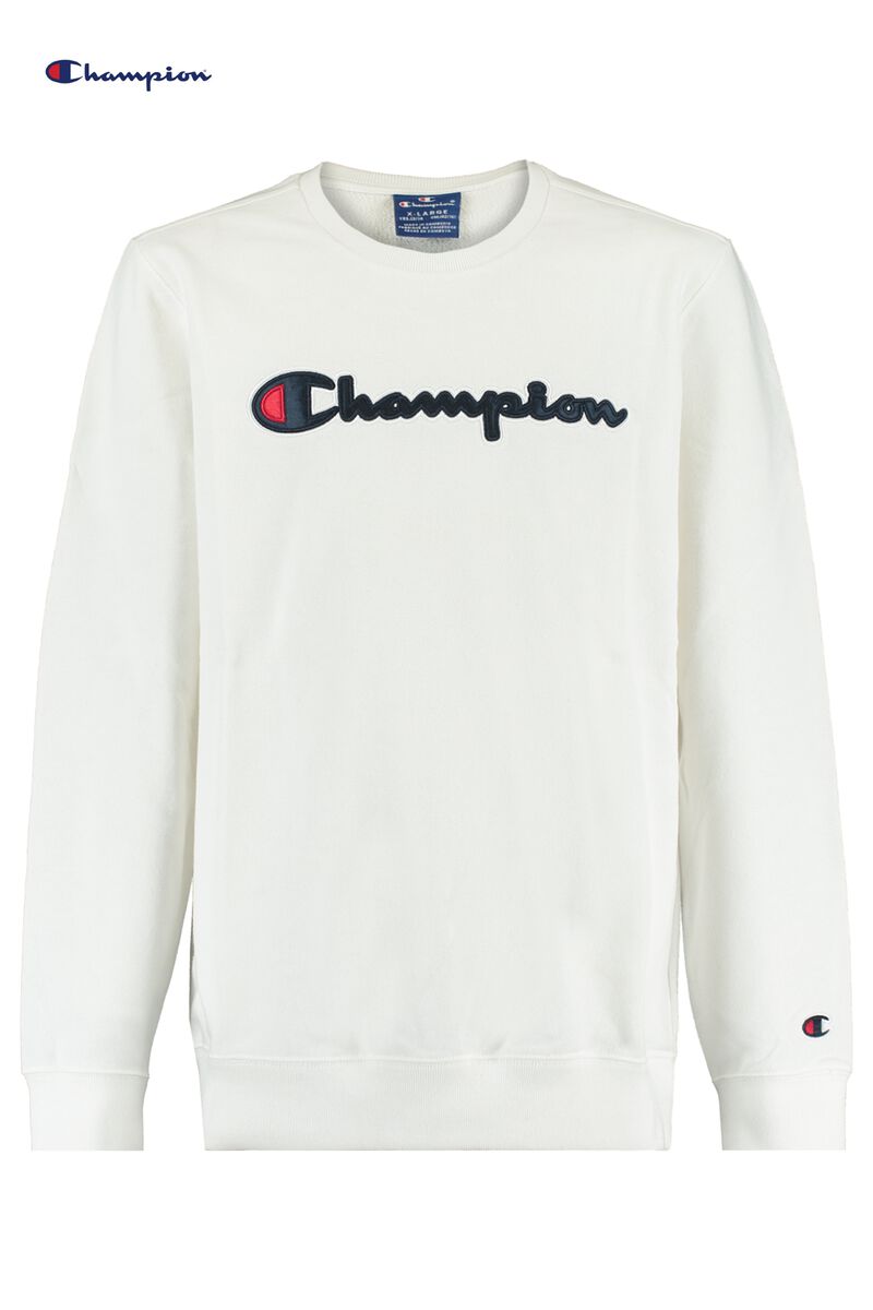 Notitie Classificeren Geschikt Boys Sweater Champion White | America Today