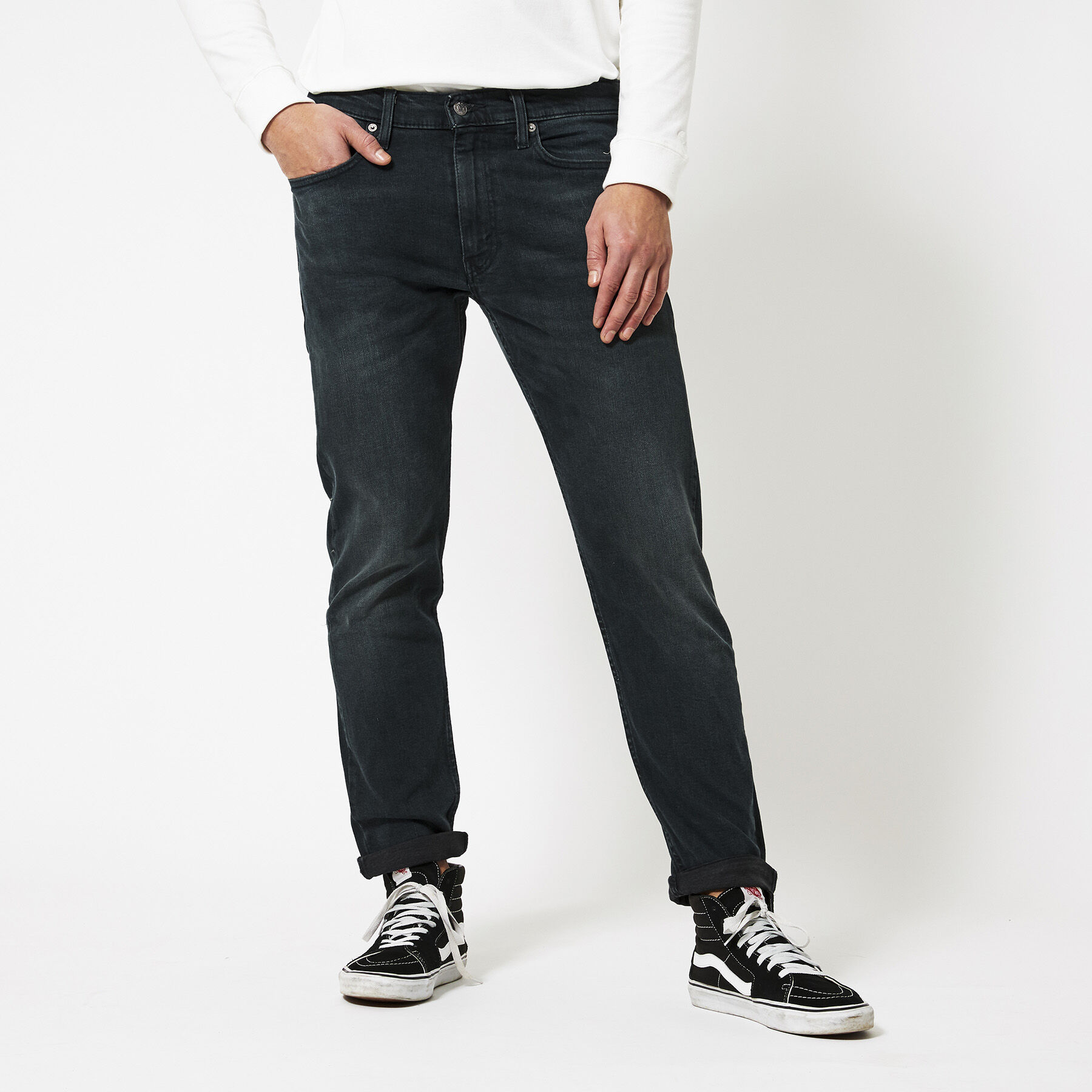 jeans men's black