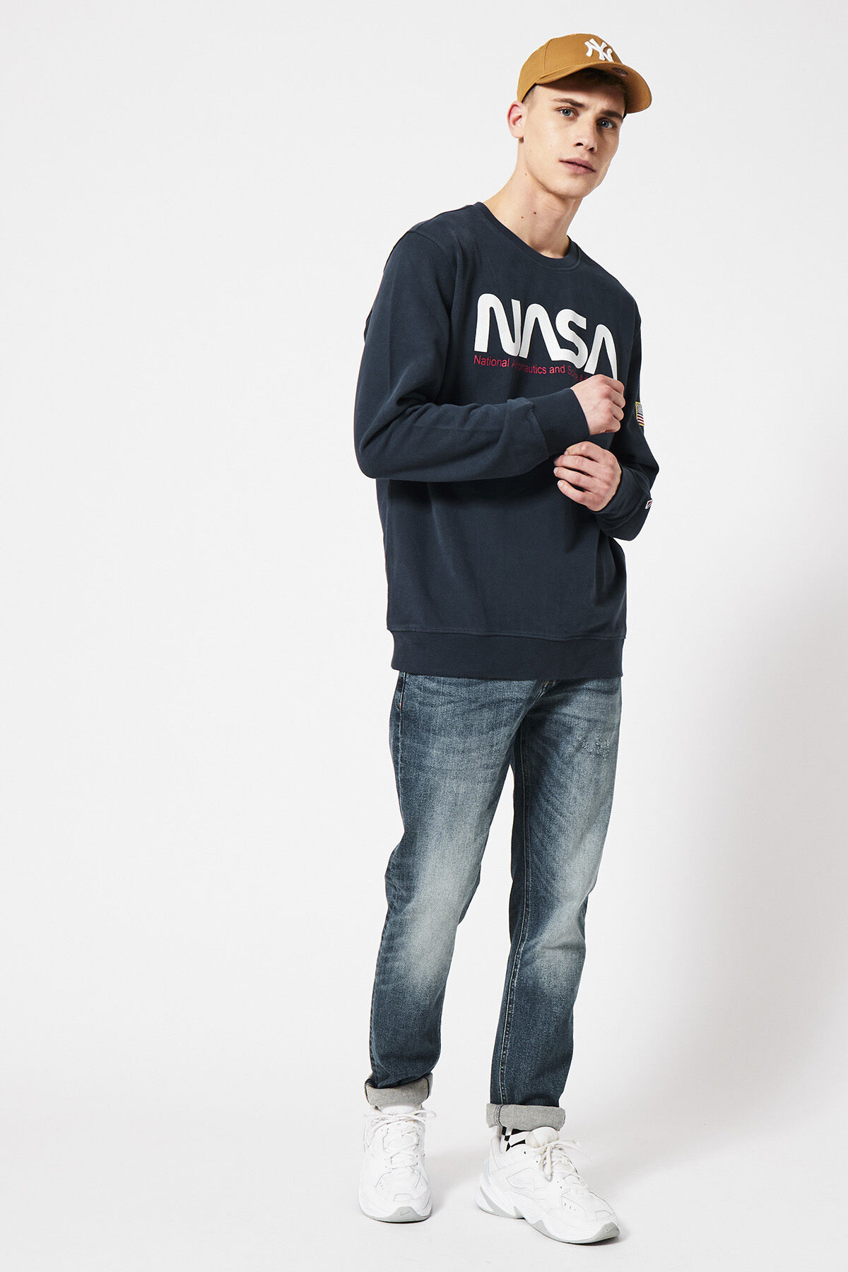 Alpha industries outlet nasa inlay sweater