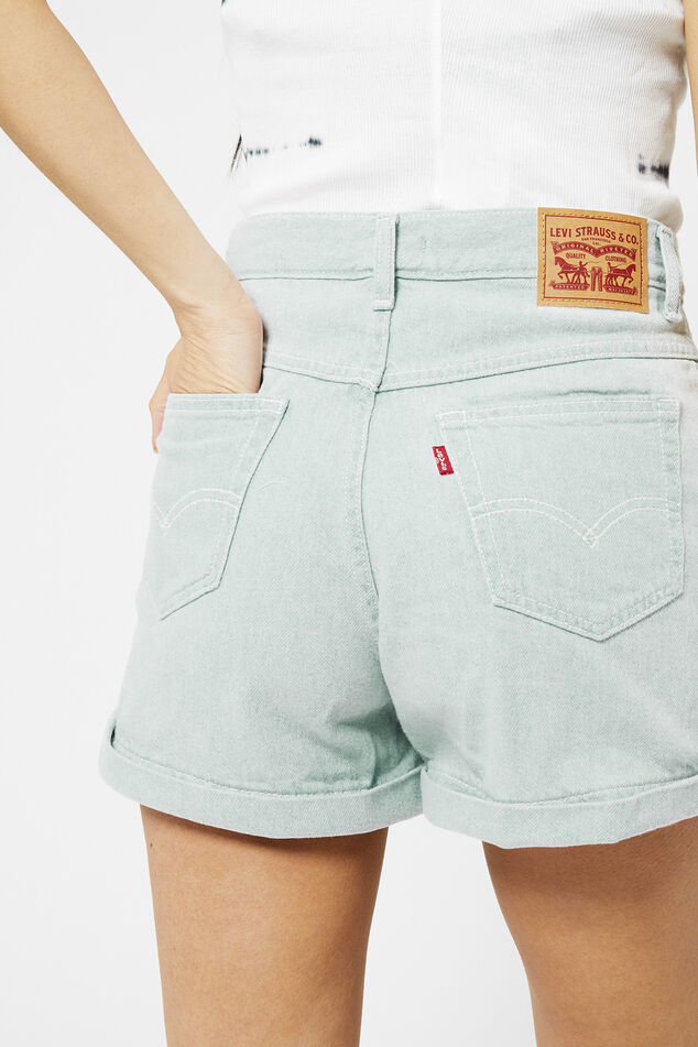Denim short Mom A line short 2 image number 3