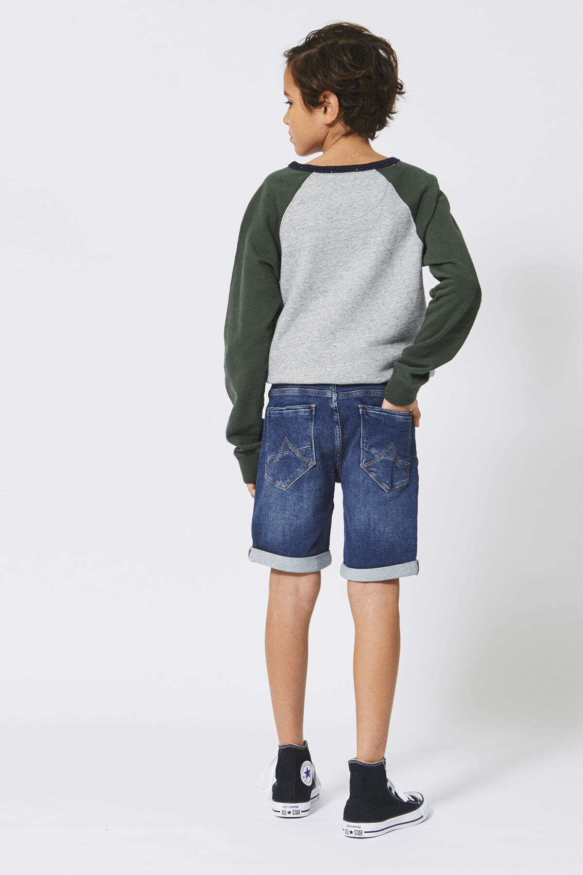 Jogdenim short Robert Jr image number 2