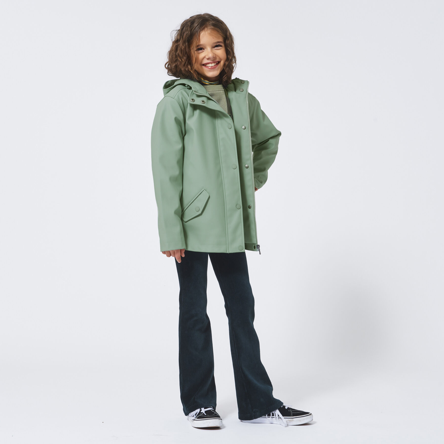 NAME IT Unisex Regenmantel - Praktischer Begleiter Bei Regenwetter