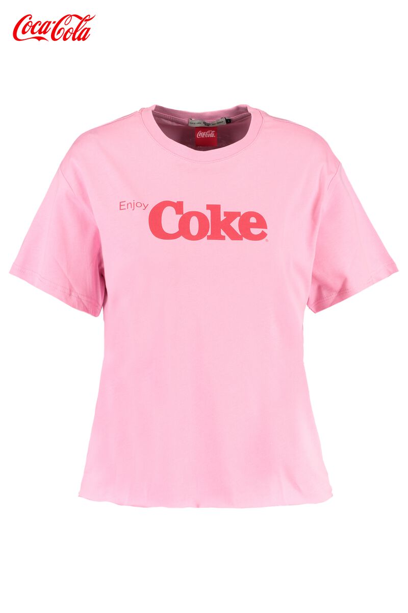 Women T Shirt Ellie Coca Cola Pink Buy Online
