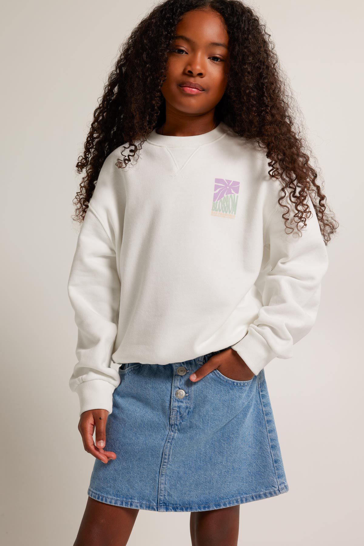 Soldes Jupes Filles Blue America Today