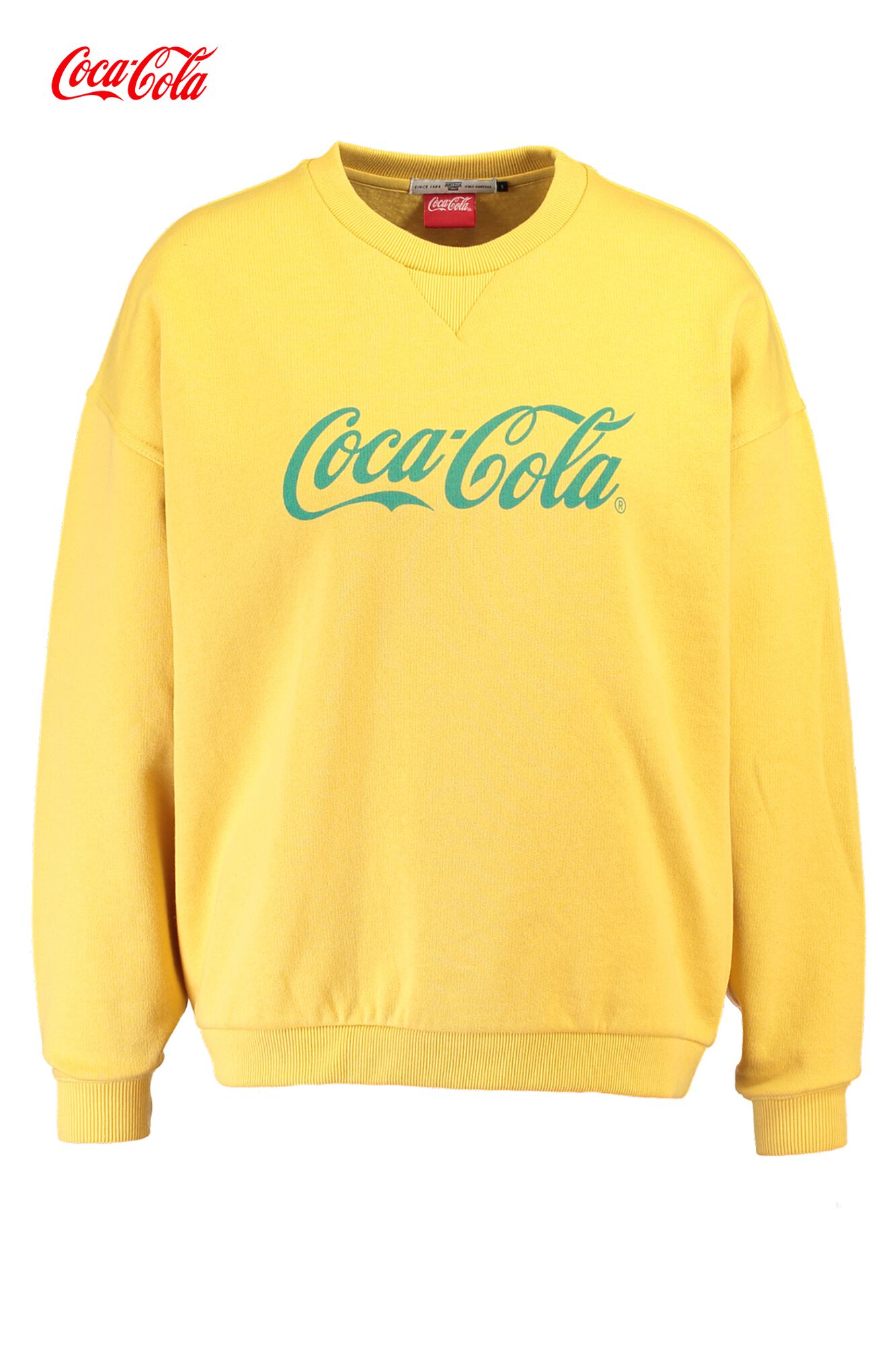 Women Sweater Coca Cola Sardyn Yellow Buy Online